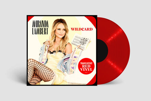 Miranda Lambert Wildcard (140 Gram Vinyl, Clear Vinyl, Red) (2 Lp's)