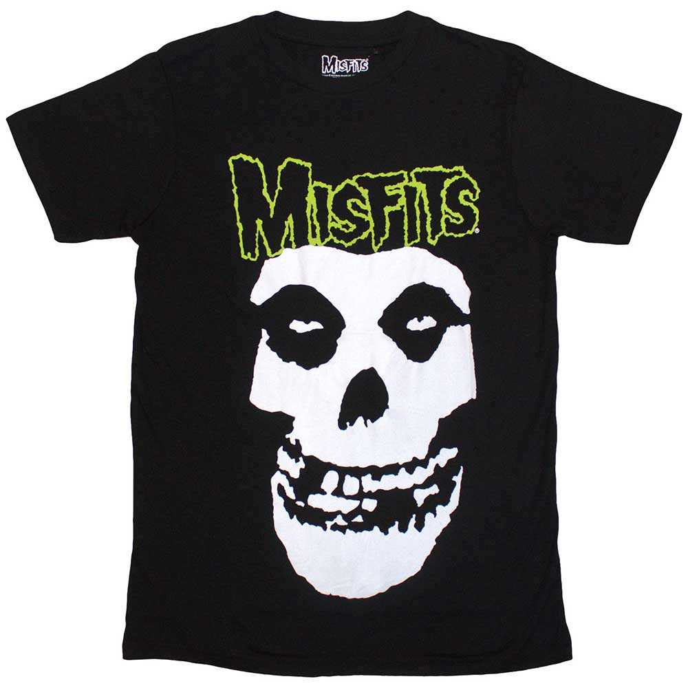 Misfits Skull & Logo Black