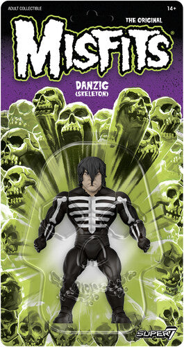 Misfits Super7 - Misfits - Vintage Figures Wv1 - Danzig (Skeleton Shirt) (Large Item, Collectible, Figure, Action Figure)