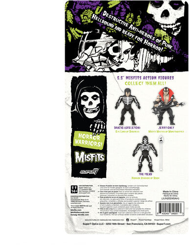 Misfits Super7 - Misfits - Vintage Figures Wv1 - The Fiend (Large Item, Collectible, Figure, Action Figure)