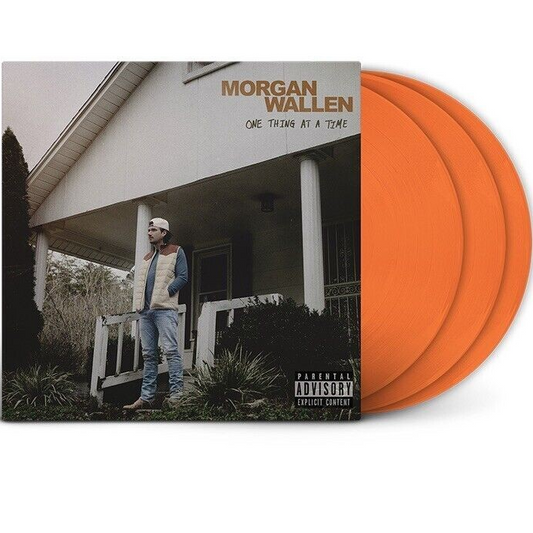 Morgan Wallen One Thing At A Time (Limited Edition, Orange Colored Vinyl) [Import] (3 Lp's)
