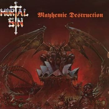 Mortal Sin Mayhemic Destruction (Limited Edition, Silver Vinyl) [Import]