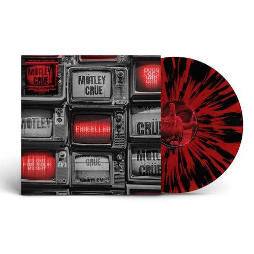 Motley Crue Cancelled [Red/Black Splatter 12" EP] [45 RPM]