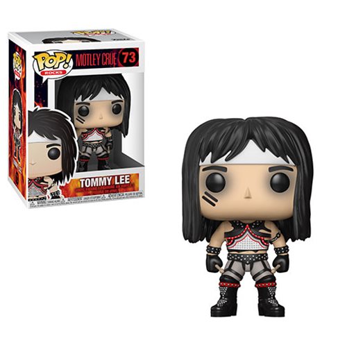 Motley Crue Funko Pop Rocks: M?tley Cr?e-Tommy Lee Collectible Figure, Multicolor