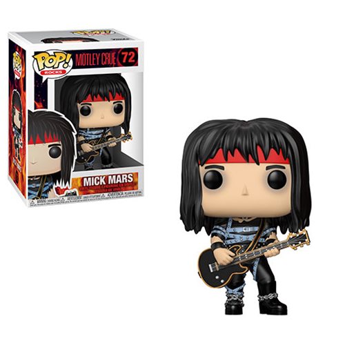 Motley Crue Funko Pops Motley Crue - Mick Mars Collectible Figure, Multicolor