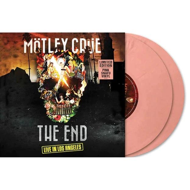 Motley Crue The End: Live In Los Angeles (Limited Edition, Pink Snafu Colored Vinyl) (2 Lp's)