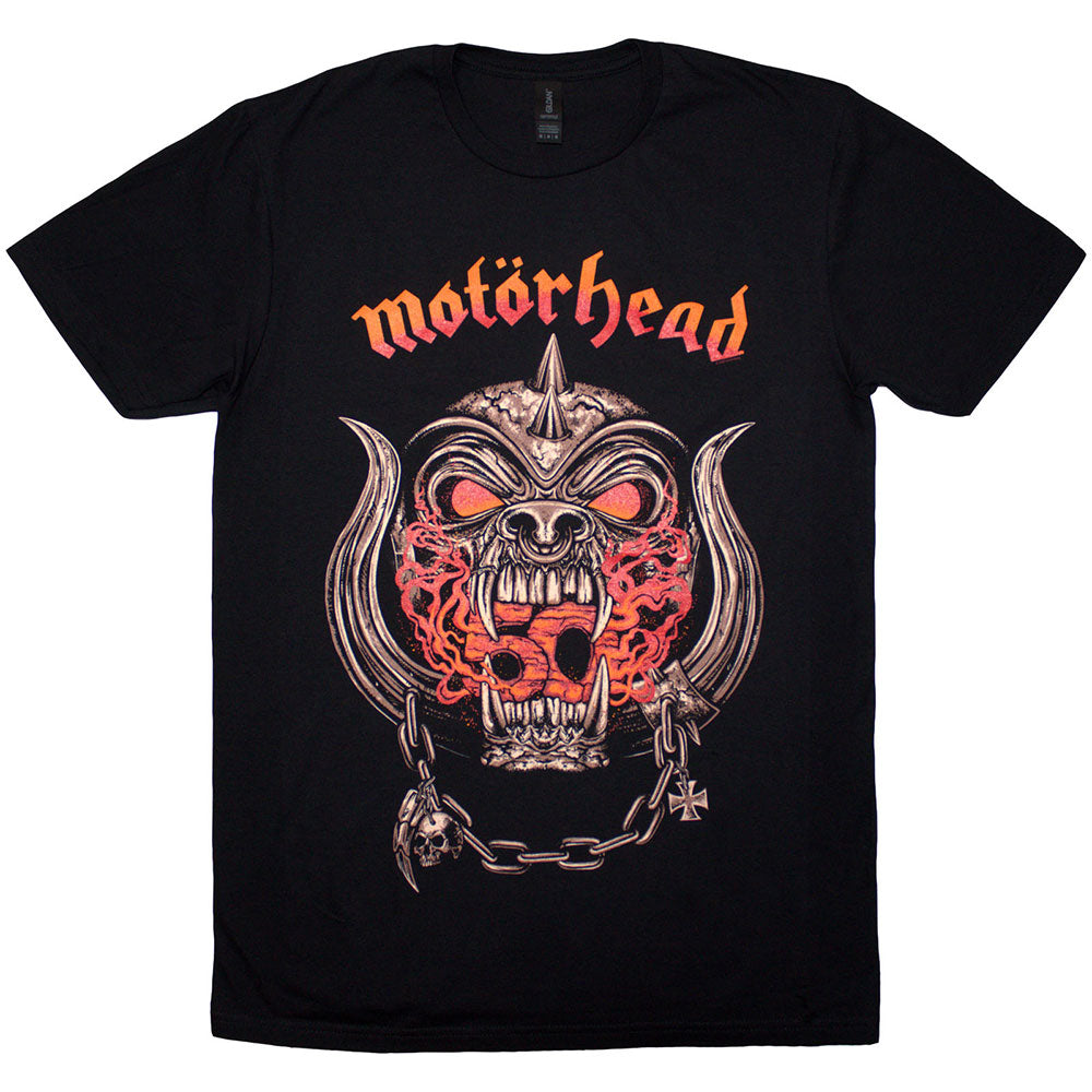 Motörhead 50 Years Warpig Red Gradient Black