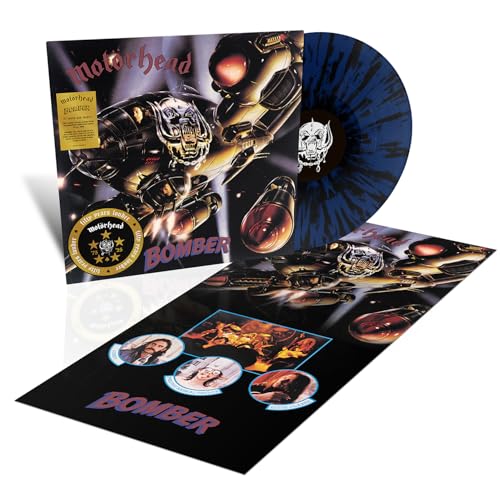 Motörhead Bomber (50th Anniversary) [Dark Blue/Black Splatter LP] [Half-Speed]