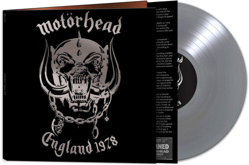 Motörhead England 1978 (Colored Vinyl, Silver, Remastered)