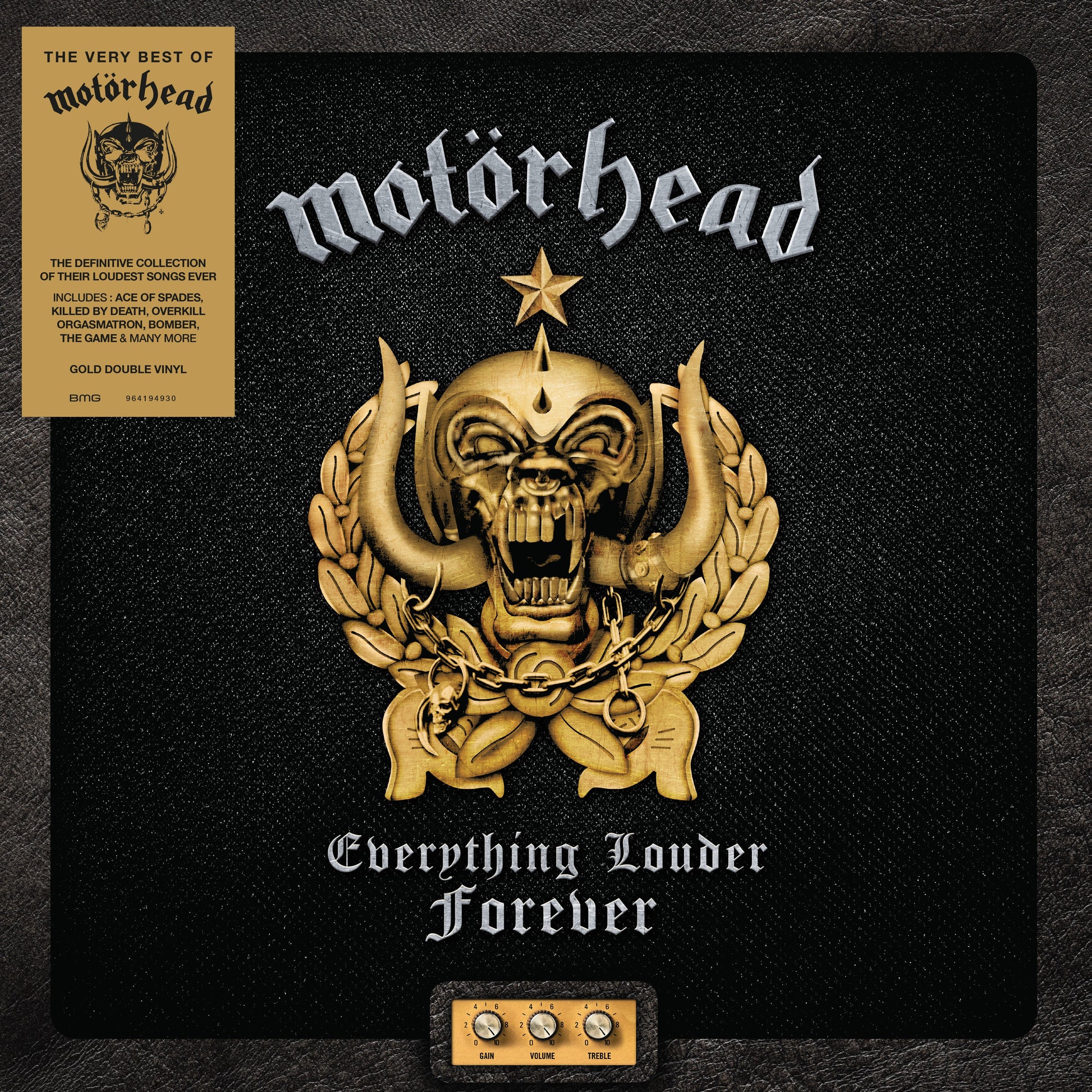 Motörhead Everything Louder Forever: The Very Best Of Motörhead (Indie Exclusive) [Gold 2LP]