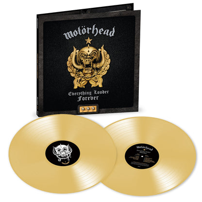 Motörhead Everything Louder Forever: The Very Best Of Motörhead (Indie Exclusive) [Gold 2LP]