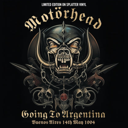 Motörhead Going To Argentina: Buenos Aires 1994 (Black & Orange Splatter Vinyl) [Import]