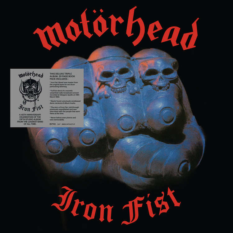 Motörhead Iron Fist (40th Anniversary Limited Deluxe Edition)