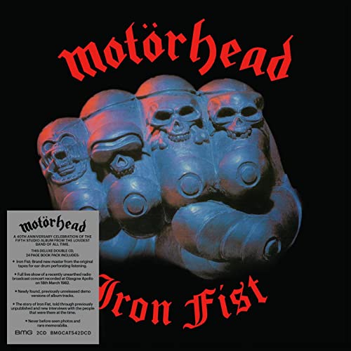 Motörhead Iron Fist (40th Anniversary Limited Deluxe Edition)