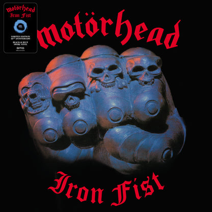 Motörhead Iron Fist (Limited Edition Black & Blue Swirl Vinyl)