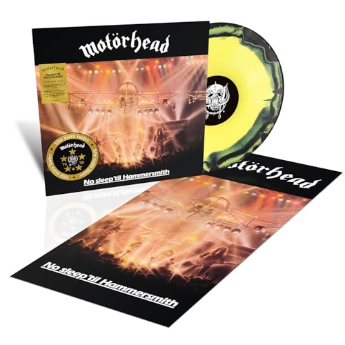 Motörhead No Sleep 'Til Hammersmith (50Th Anniversary) [Yellow/Black Half-Speed Vinyl]