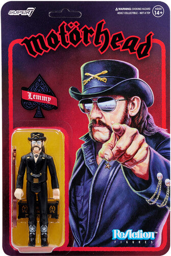 Motörhead Super7 - Motorhead - ReAction Figures - Lemmy (Modern Cowboy) (Collectible, Figure)