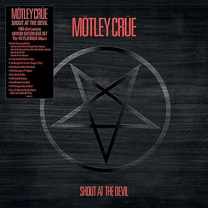 Mötley Crüe Shout At The Devil (40th Anniversary Box Set) (Colored Vinyl, Orange, Yellow, Red, White)