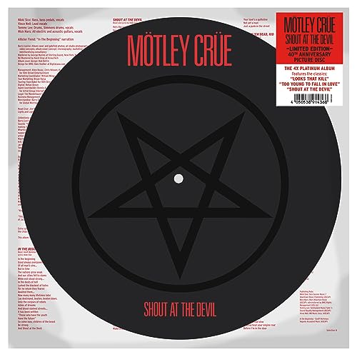 Mötley Crüe Shout At The Devil (Limited Edition Picture Disc)