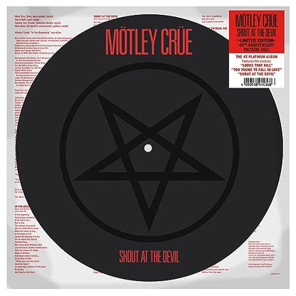 Mötley Crüe Shout At The Devil (Limited Edition Picture Disc)