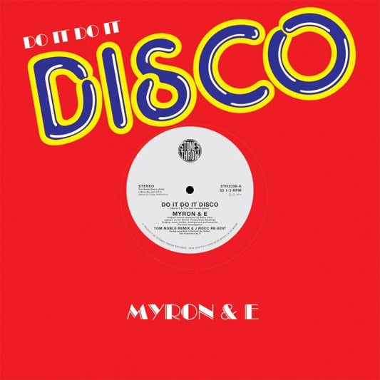 Myron & E Do It Do It Disco - 12"