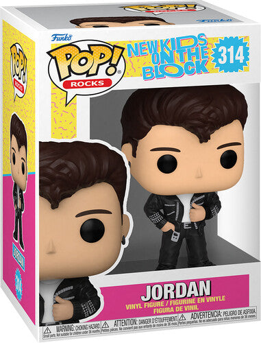 NEW KIDS ON THE BLOCK FUNKO POP! ROCKS: New Kids On The Block- Jordan (Vinyl Figure)