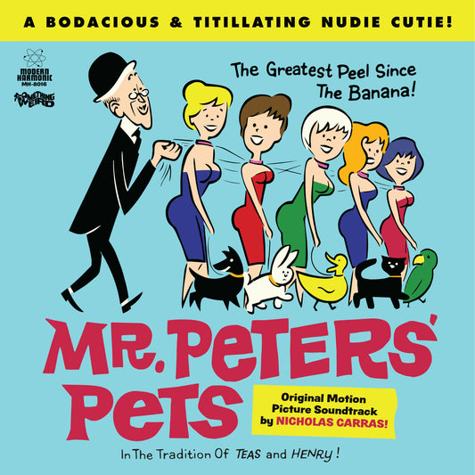 Nicholas Carras Mr. Peters' Pets Original Motion Picture Soundtrack (YELLOW VINYL WITH DVD)