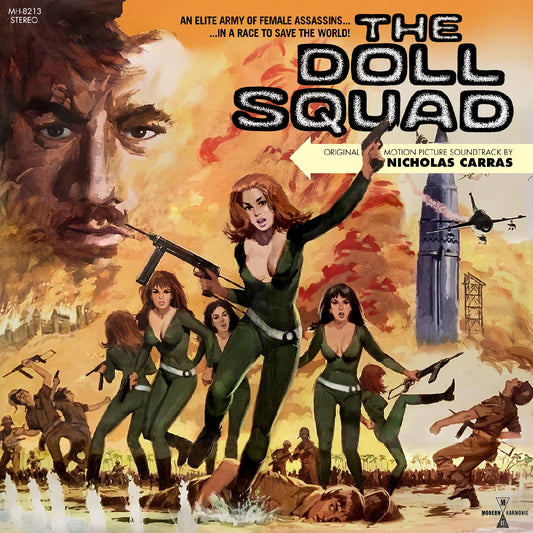 Nicholas Carras The Doll Squad Original Motion Picture Soundtrack (TRANSPARENT GREEN VINYL)