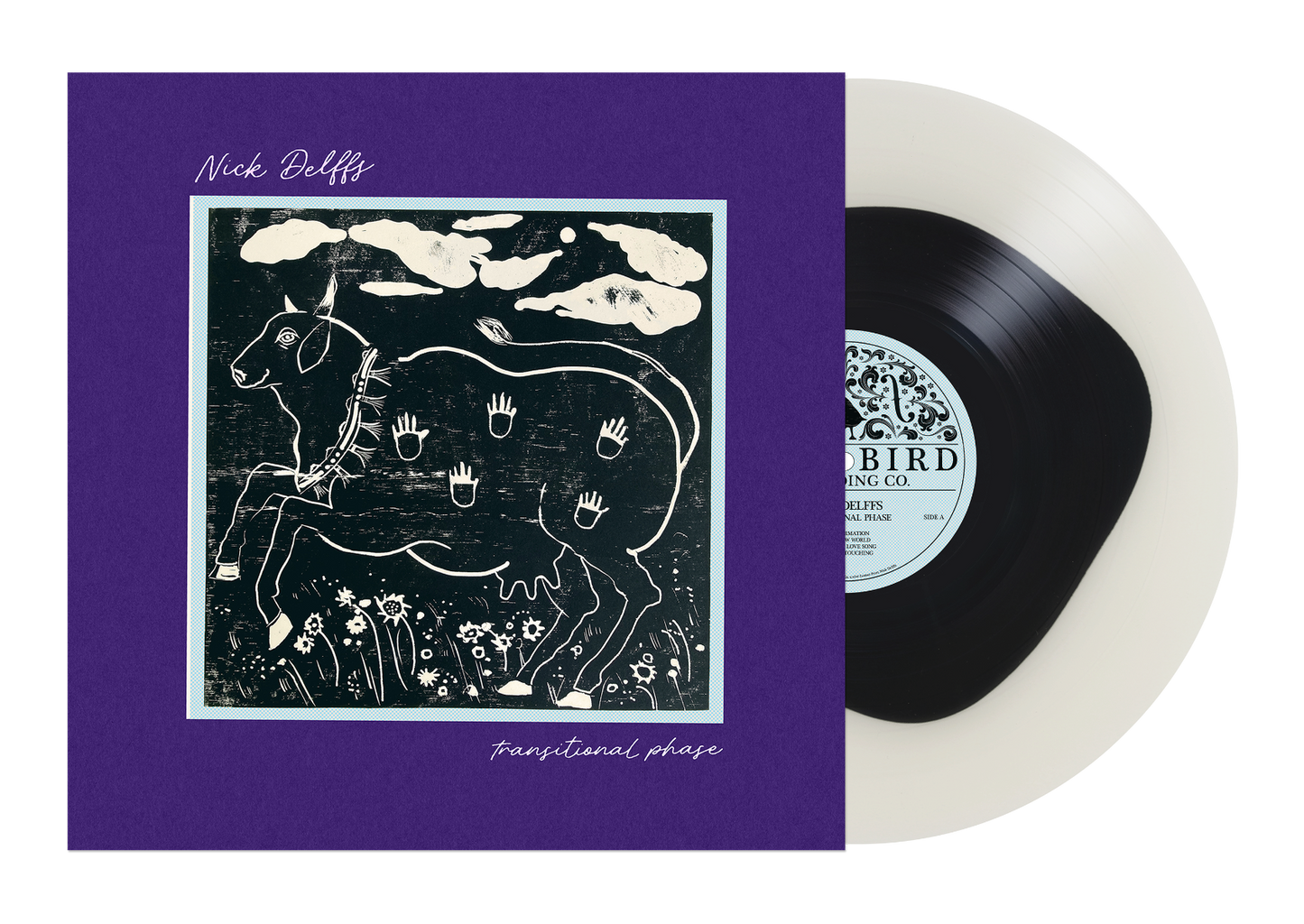 Nick Delffs Transitional Phase (Indie Exclusive, "Holy Cow" Black & White Colored Vinyl)