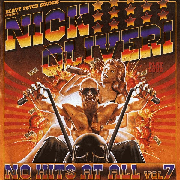 Nick Oliveri N.O. Hits At All Vol. 7 (Red/Yellow/Transparent Purple Striped Vinyl)