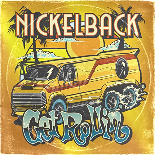 Nickelback Get Rollin' (Transparent Orange Vinyl)