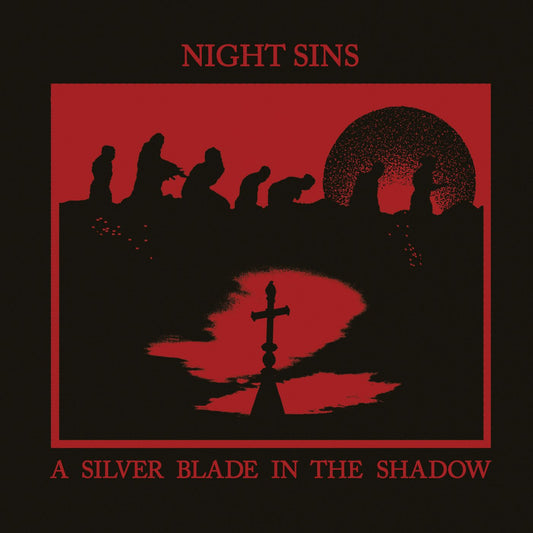 Night Sins A Silver Blade In The Shadow (Green And Black Swirl Vinyl)