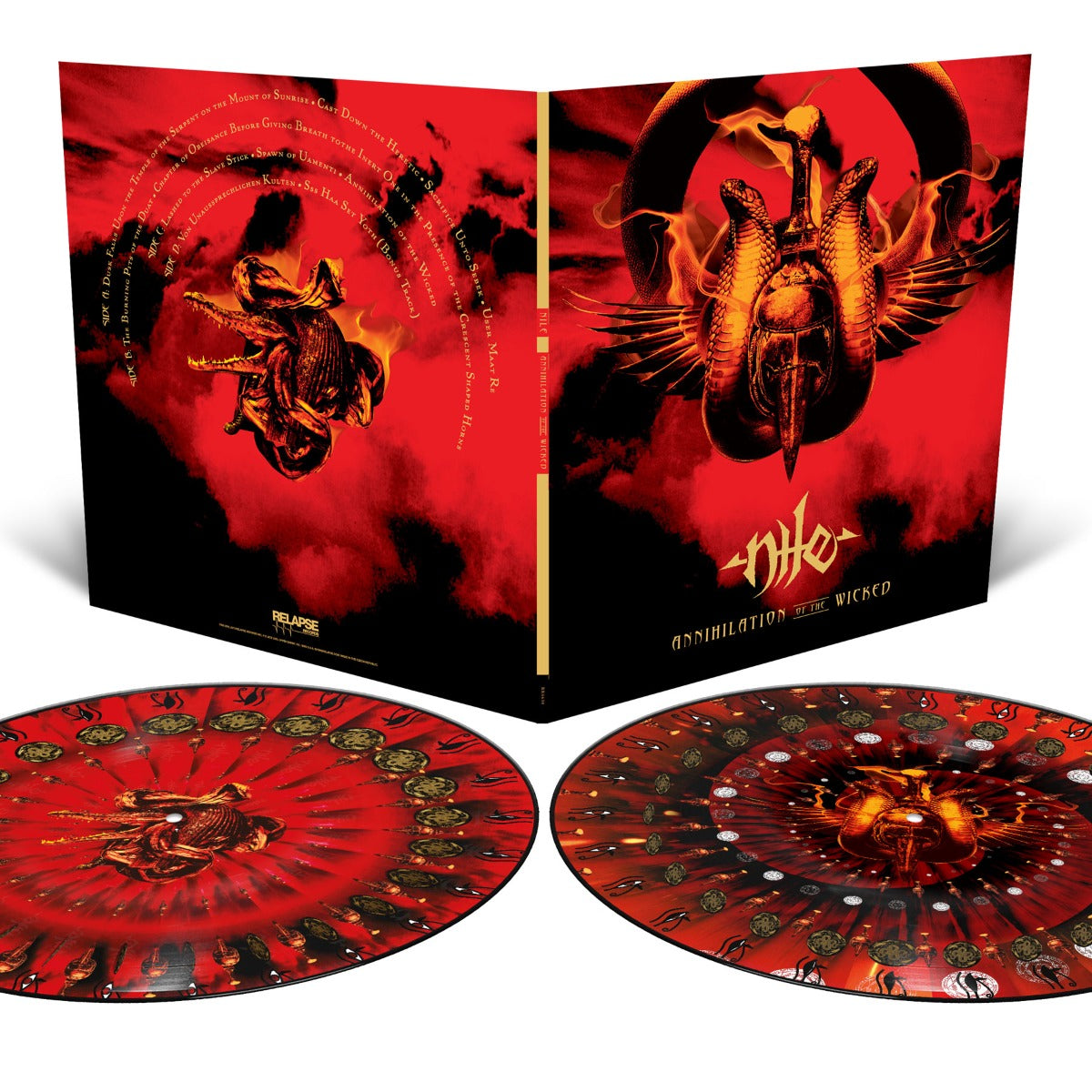 Nile Annihilation Of The Wicked (20Th Anniversary Zoetrope Edition) (Picture Disc) [2LP]