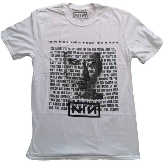 Nine Inch Nails Head Like A Hole White