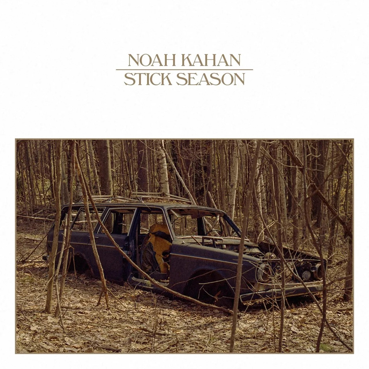 Noah Kahan Stick Season (Limited Edition, Clear Translucent 7” Vinyl)