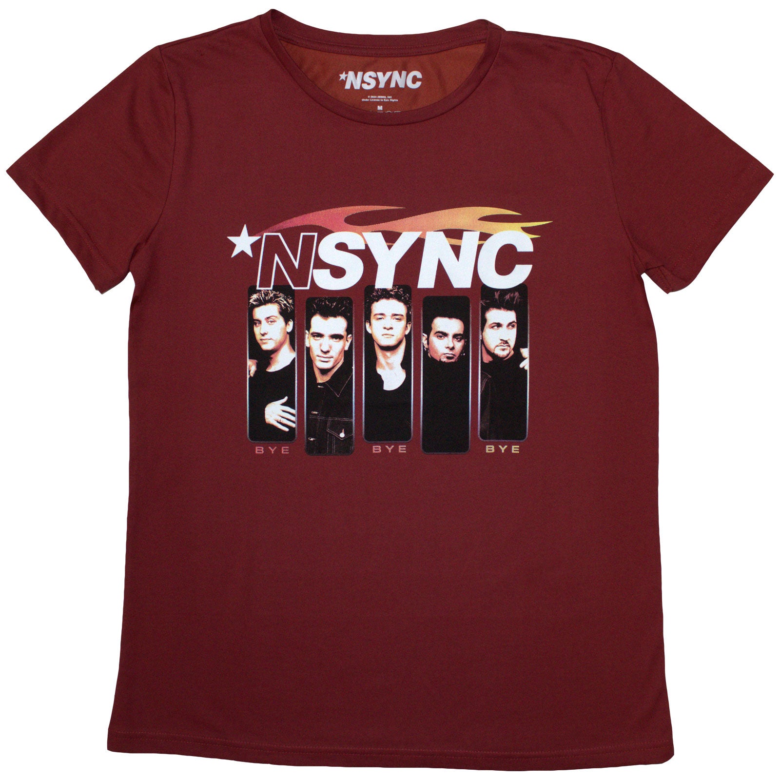 Nsync Flame Logo Red