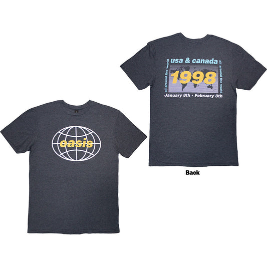 Oasis 1998 World Tour - USA/Canada Blue