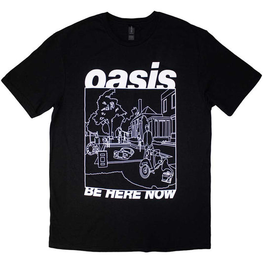 Oasis Be Here Now Line Drawing