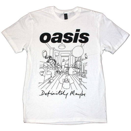 Oasis Definitely Maybe Line Drawing