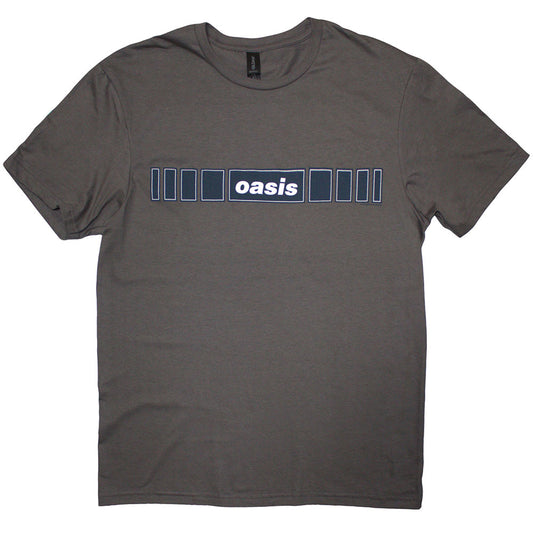 Oasis Horizontal Bars Logo Grey