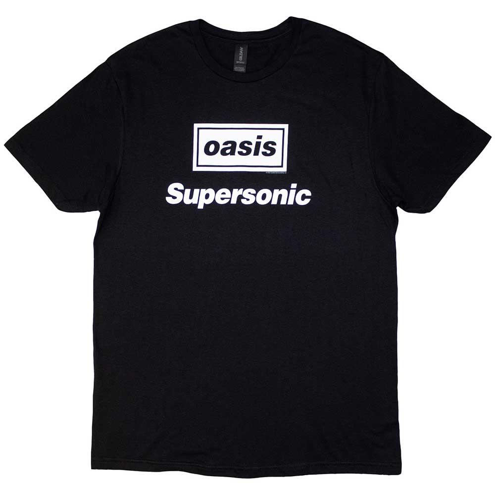 Oasis Supersonic Title Black