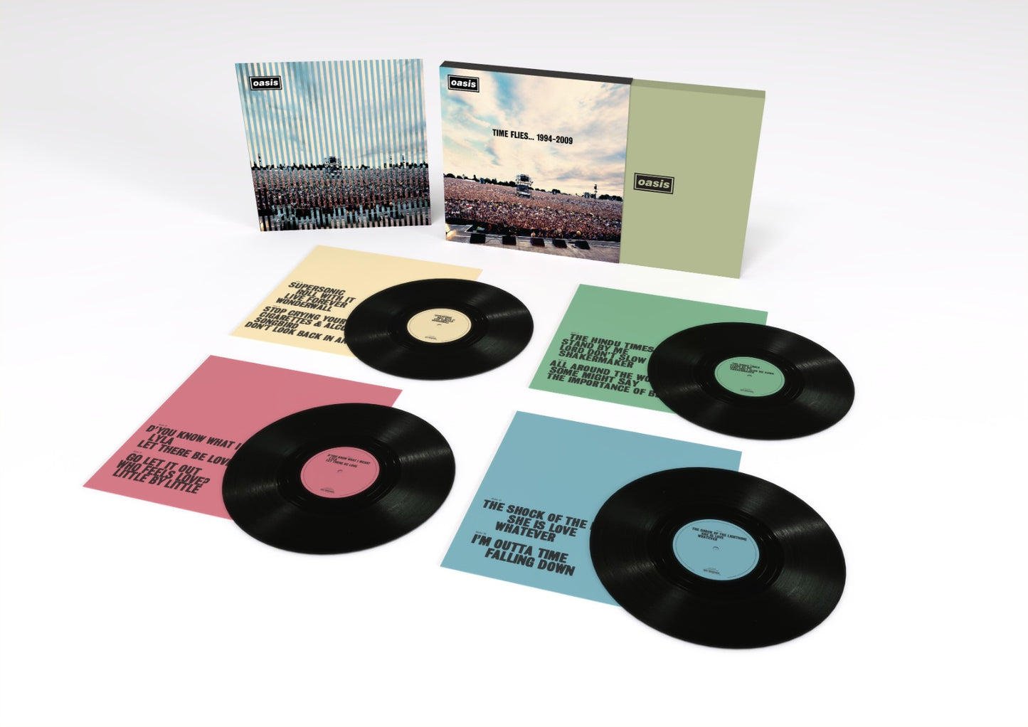 Oasis Time Flies… 1994-2009 (4Lp) (Box Set)