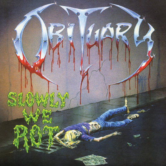 Obituary Slowly We Rot (Remastered Expanded) (Corpse Blue With Blood Splatter Vinyl)