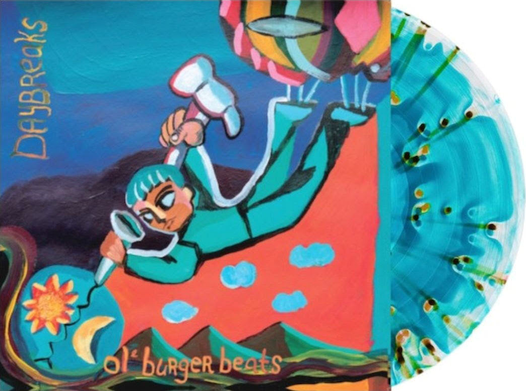 Ol’ Burger Beats Daybreaks (Indie Exclusive, Ghostly Sea Blue w/ Black & Green Splatter Colored Vinyl)