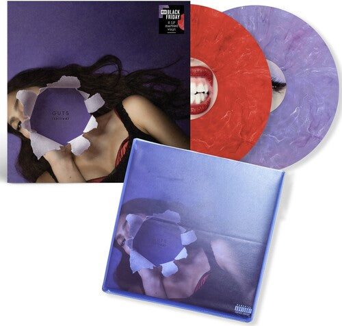 Olivia Rodrigo Guts (Spilled) (RSD Exclusive, Red & Purple Marbled Colored Vinyl) (2 Lp's)