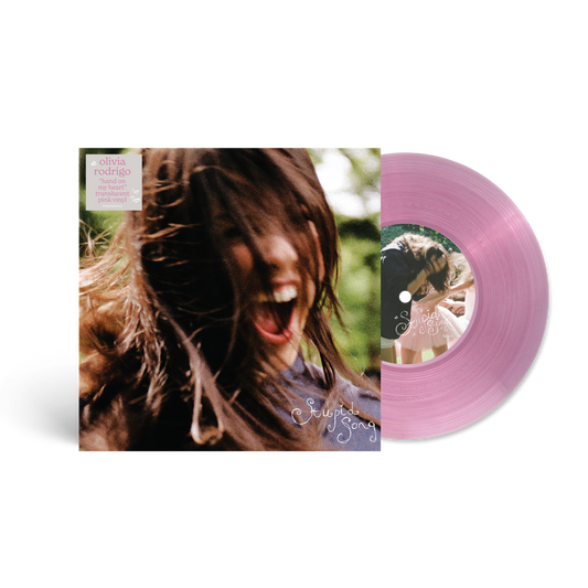 Olivia Rodrigo Stupid Song/ Stupid Song (Piano Version) (Translucent Pink Colored Vinyl) (7" Single)