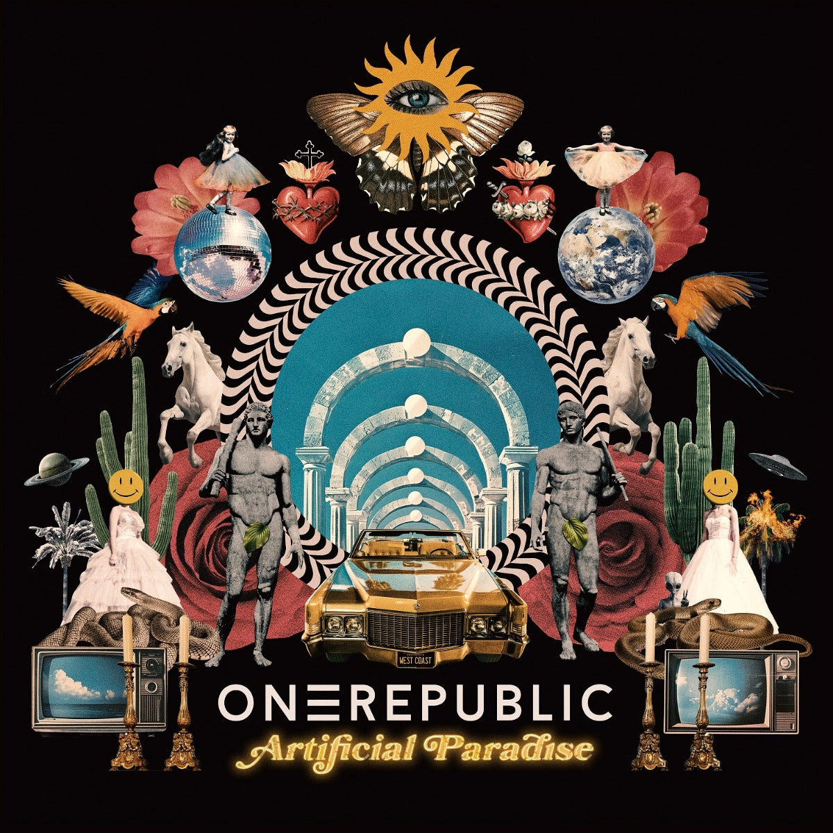 Onerepublic Artificial Paradise (Colored Vinyl, Gold)