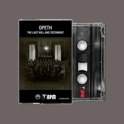 Opeth The Last Will And Testament (Clear Cassette w/clear lining)