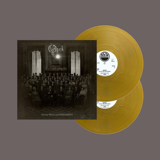 Opeth The Last Will And Testament (Gold Opaque Colored Vinyl) (2 Lp's)