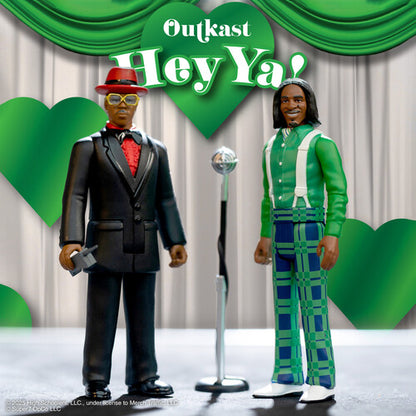 Outkast Super7 - OutKast - ReAction Figures Wv4 - Hey Ya! 2-Pack (Action Figure, Collectible)